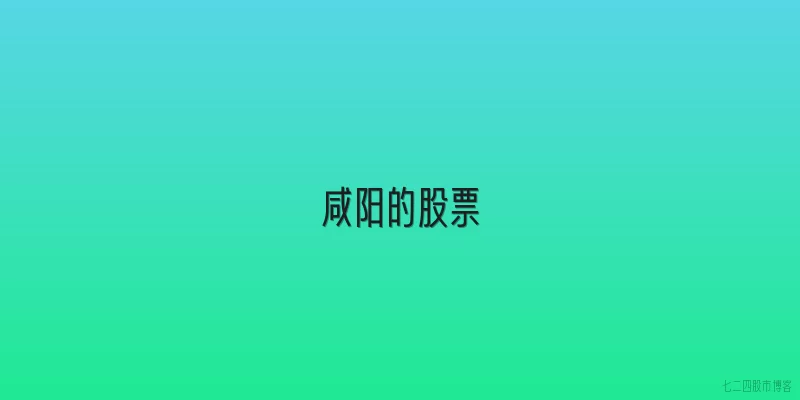 咸阳的股票