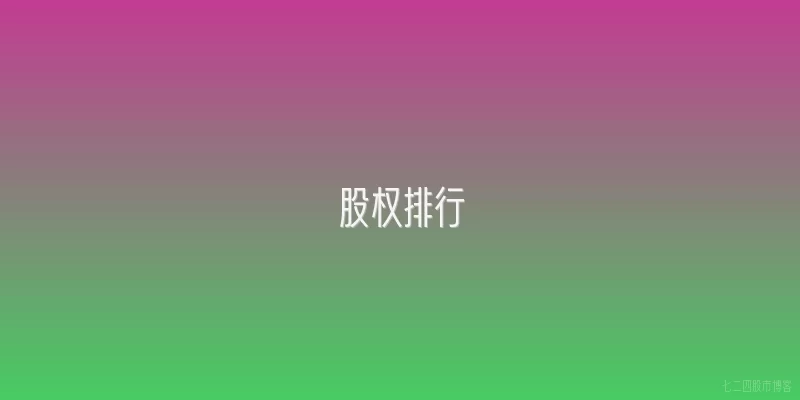 股权排行