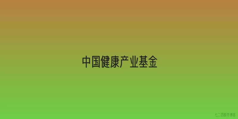中国健康产业基金