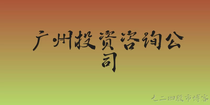 广州投资咨询公司