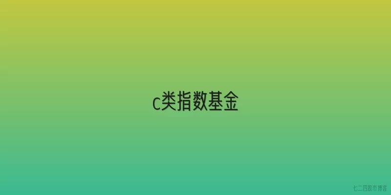 c类指数基金